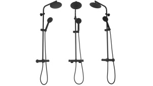 SET DE DUS REA BLISS, NEGRU, DIN ALAMA, CALITATE SUPERIOARA - Img 2