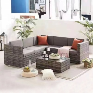 SET DE GRADINA DIN 4 PIESE GARDIANA, GRI, STIL MODERN, TK