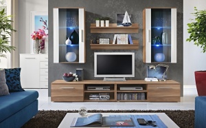 SET LIVING MODULAR CU LED GALINO G 23 NNWH GG STIL MODERN ASM