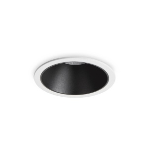 SPOT GAME ROUND WHITE BLACK STIL MODERN IDEAL LUX