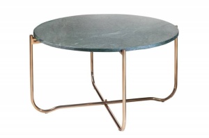 STOC!!! MASUTA DE CAFEA 62CM, VERDE/AURIU, NOBLE, MARMURA, DESIGN MODERN - Img 6