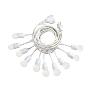 SUSPENSIE FIESTA SP10, ALB, DESIGN MODERN, IDEAL LUX