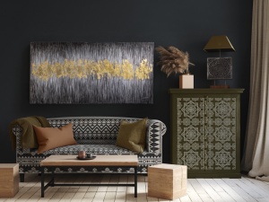 TABLOU CANVAS SENDERO, 80x160 CM, STIL MODERN