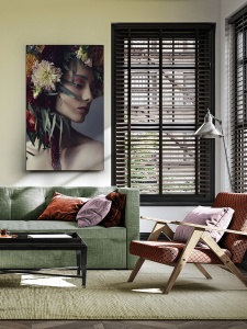 TABLOU DECORATIV ARTEMISA, 80x130 CM, DIN STICLA SECURIZATA, STIL MODERN