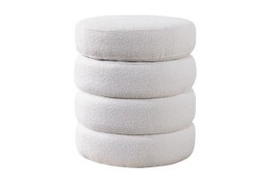TABURET CU SPATIU DEPOZITARE, VOQUE 50CM, MATERIAL BOUCLE, ARTIM GROUP SELECTION - Img 3