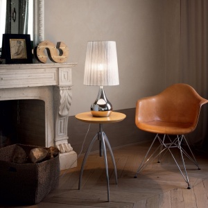 VEIOZA ETERNITY TL1 BIG, ARGINTIU, DESIGN CLASIC, IDEAL LUX