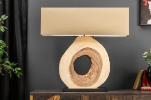VEIOZA ORGANIC ARTWORK BEJ/NATURAL DIN IN SI LEMN COD 39626 - Img 2