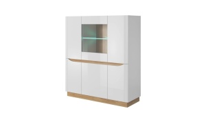 VITRINA LIVING CU LED ANGEL AWT119 DESIGN SCANDINAV PSK