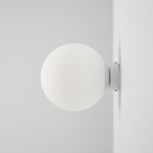 APLICA BALL M, 20 CM, ALBA, DIN STICLA SI METAL, STIL MODERN