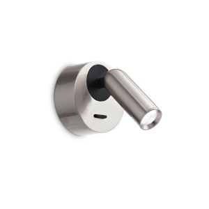 APLICA BEAN AP ROUND, NICHEL, DIN METAL, STIL MODERN