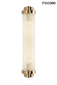 APLICA COLUMN 60 GOLD, CONFECTIONATA DIN OTEL INOXIDABIL SI STICLA, STIL MODERN