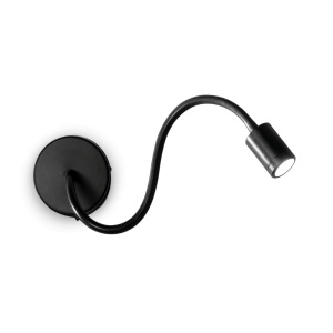 APLICA FOCUS-1 AP, NEGRU, DIN METAL, STIL MODERN