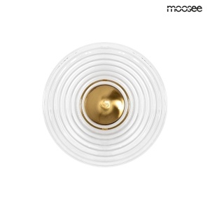 APLICA ONDA GOLD, CONFECTIONATA DIN STICLA SI METAL, STIL RETRO