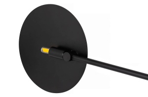 APLICA SHADOW 2, CONFECTIONATA DIN METAL, NEGRU, STIL MODERN - Img 3