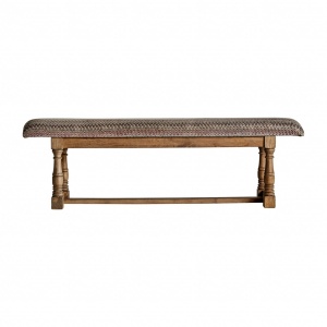 BANCUTA LEKIMAI REF. 29560, DIN LEMN MASIV DE MANGO, SPUMA SI MDF, STIL CLASIC, VIC