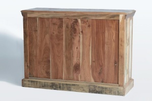 BUFET 110CM, MARO/MULTICOLOR, DIN LEMN RECICLAT, GINER Y COLOMER - Img 8
