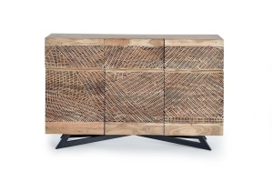 BUFET LIVING, ARTIM 1094, DIN LEMN DE SALCAM, SCULPTAT MANUAL, ARTIM GROUP SELECTION - Img 2