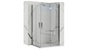 CABINA DE DUS REA MOLIER DOUBLE, PLIABILA, 80x80 CM, CROM, DIN STICLA, CALITATE SUPERIOARA