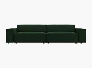 CANAPEA JODIE, 4 LOCURI, 244 CM, DIVERSE CULORI SI MATERIALE, DESIGN DEOSEBIT - Img 6