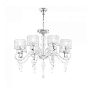 CANDELABRU BUBBLE DREAMS MOD603-08-N , DIN METAL, TEXTIL SI STICLA, STIL MODERN, MAYTONI