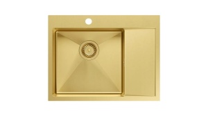 CHIUVETA BUCATARIE REA RUSSEL 116, AURIU, DIN INOX, CALITATE SUPERIOARA - Img 2