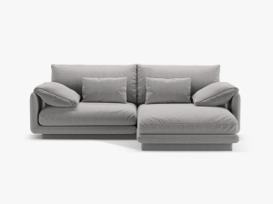 COLTAR TORINO, DREAPTA, 3 LOCURI, 220 CM, DIVERSE CULORI SI MATERIALE, DESIGN DEOSEBIT - Img 8
