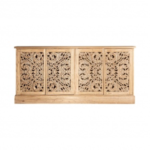 COMODA BIHAR REF. 26499, STIL VINTAGE ORIENTAL, DIN LEMN MASIV DE MINDI, VIC