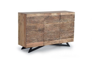 COMODA/BUFET 140CM, DIN LEMN DE ACACIA, STIL VINTAGE GINER Y COLOMER - Img 4