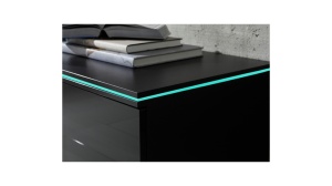 COMODA CU LED SI TELECOMANDA ALBA V! 150 cm - DESIGN MODERN - Img 2