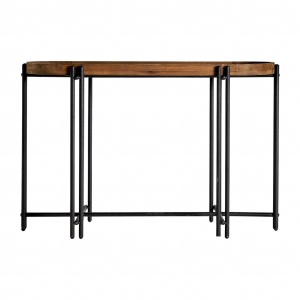 CONSOLA MINOT REF. 29454, DIN LEMN MASIV DE ULM, STIL INDUSTRIAL, VIC