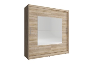 DULAP DORMITOR WIKI IX 200 STEJAR SONOMA DESIGN MODERN PSK