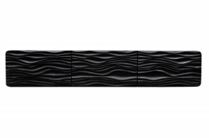 DULAP TV SUSPENDAT, LAGOON 160CM, DIN LEMN MASIV MANGO, NEGRU, ARTIM GROUP SELECTION