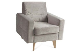FOTOLIU CONFORTABIL VERA GRI DESCHIS/NATURAL - DESIGN MODERN