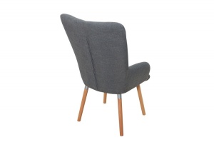 FOTOLIU CU TABURET SCANDINAVIA GRI 37886 - DESIGN SCANDINAV - Img 4