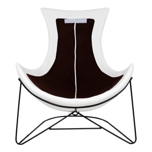 FOTOLIU OTILIA STAND TEDDY, ALB/NEGRU, TAPITERIE DIN TEXTIL PLUSAT SI PIELE ECOLOGICA, STIL MODERN, B2 - Img 6