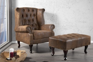 FOTOLIU STIL ENGLEZESC, MARO ANTIC, CHESTERFIELD - Img 2