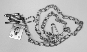 FOTOLIU SUSPENDAT BUBBLE, ALB/TRANSPARENT/CROM, DIN ACRIL SI PIELE ECOLOGICA, STIL MODERN - Img 5