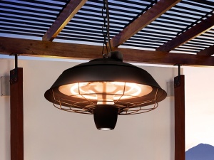 INCALZITOR ELECTRIC DE EXTERIOR HEAT VINTAGE, CU TELECOMANDA SI LED, 80/90 CM, DIN METAL SI PLASTIC, STIL MODERN - Img 3
