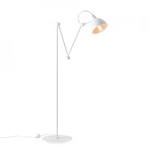 LAMPADAR AIDA, 233 CM, ALB, DIN METAL, STIL VINTAGE
