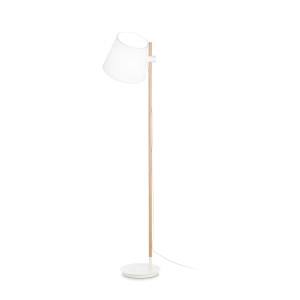 LAMPADAR AXEL PT1, ALB, DIN LEMN, STIL MODERN