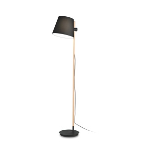 LAMPADAR AXEL PT1, NEGRU, DIN LEMN, STIL MODERN