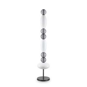 LAMPADAR LUMIERE PT, ALB, DIN METAL, STIL MODERN