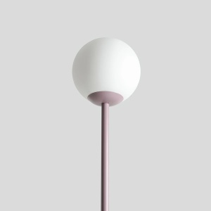 LAMPADAR PINNE, 162 CM, LILIAC, DIN STICLA SI METAL, STIL MODERN