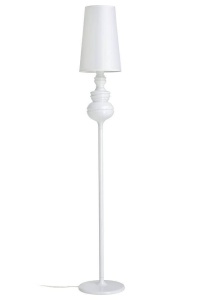LAMPADAR QUEEN 26, ALB, DIN ALUMINIU SI PLASTIC, STIL MODERN, B2