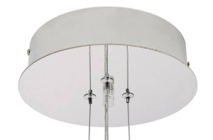 LUSTRA CONSTELATION 120, DIN METAL, ARGINTIE, STIL MODERN - Img 5