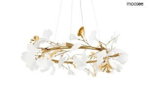 LUSTRA FLORA 80 GOLD, CONFECTIONATA DIN CERAMICA SI METAL, STIL MODERN