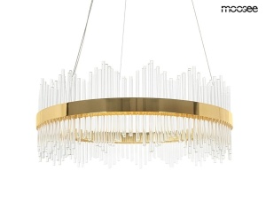 LUSTRA FLORENS 80 GOLD, CONFECTIONATA DIN STICA SI METAL, STIL MODERN