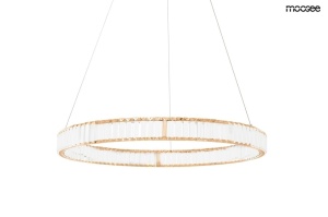 LUSTRA LIBERTY 60 GOLD, CONFECTIONATA DIN METAL SI STICLA, STIL MODERN
