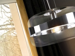 LUSTRA PANGEA 135092, DIN METAL SI STICLA, STIL MODERN, SCHULLER - Img 2