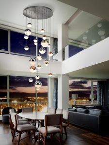LUSTRA/PLAFONIERA LED SPHERE 793960G - DESIGN MODERN - SCHULLER